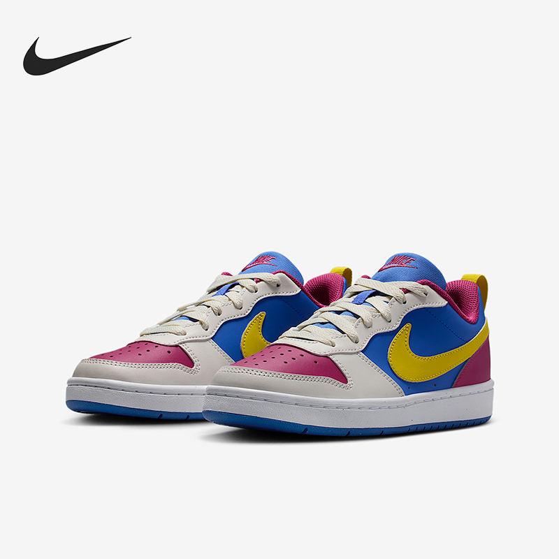 Nike/耐克正品2025 GS女子大童拼接轻盈低帮日常运动鞋IM2181-633