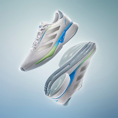 Adidas/阿迪达斯正品防滑耐磨新款男士网面缓震回弹跑步鞋ID1285