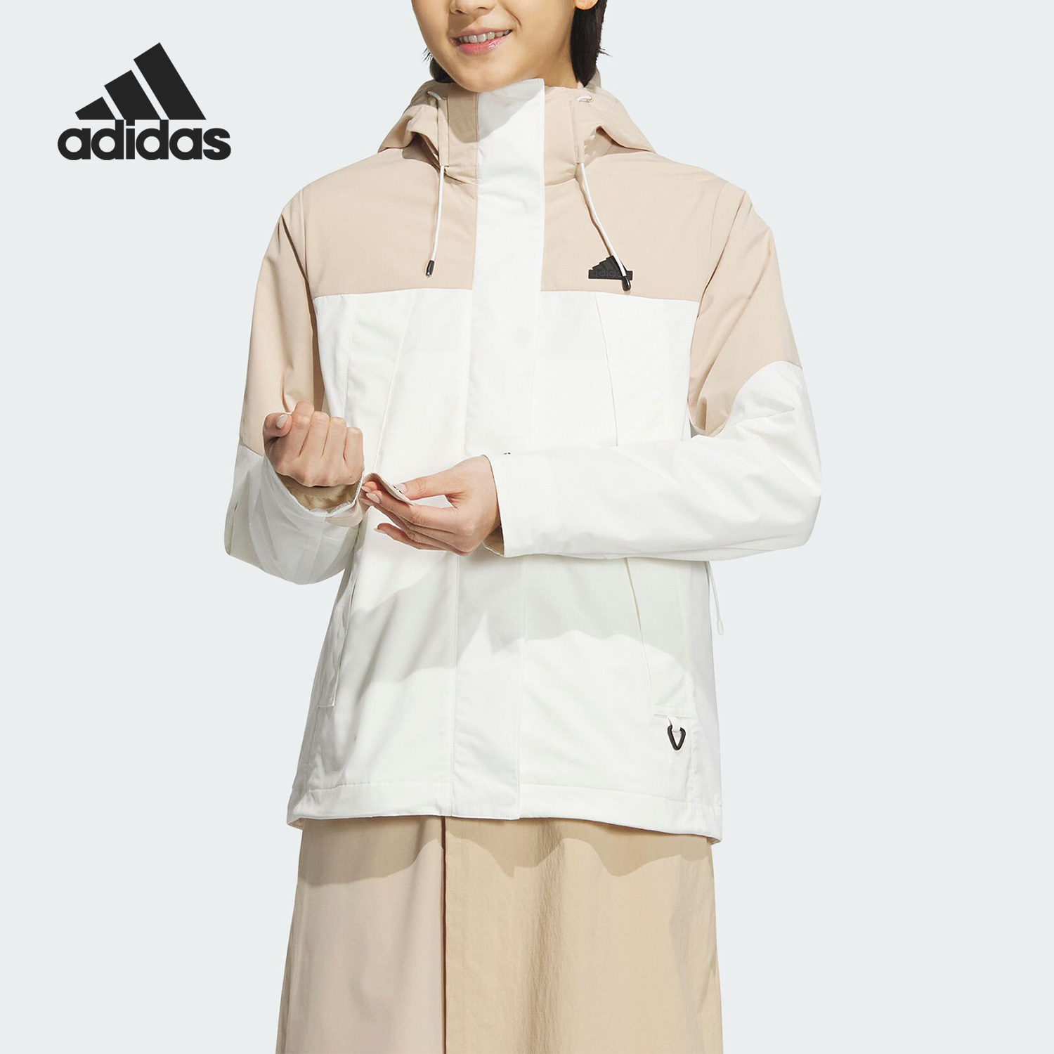 Adidas/阿迪达斯正品CESP 3IN1 JKT女士三合一训练外套JE8589