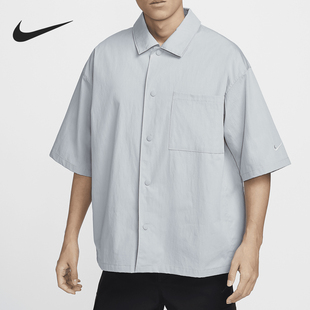 Swoosh 012 Nike Big 运动休闲衬衫 FN3250 短袖 耐克正品 男士