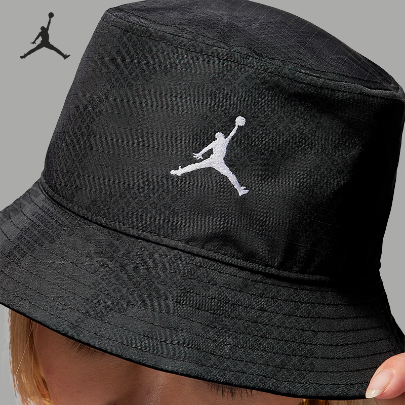 Nike/耐克正品JORDAN男女图案渔夫遮阳透气运动帽HJ2448-045
