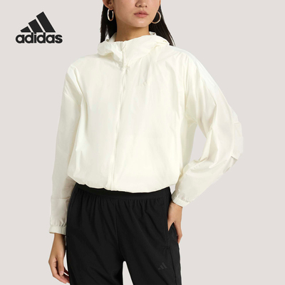 Adidas/阿迪达斯正品FAV WV JKT2女士经典宽松凉感运动外套KS2861