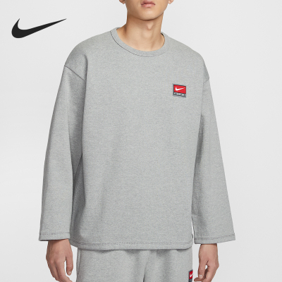 Nike/耐克正品2026春季款男士日常圆领套头耐穿卫衣IF1340-063