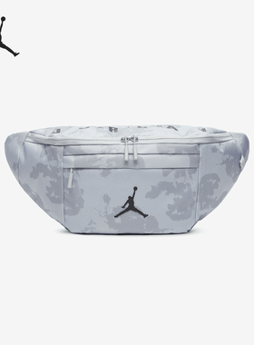 Nike/耐克官方正品Jordan男女同款大容量斜跨休闲腰包DN2664-043