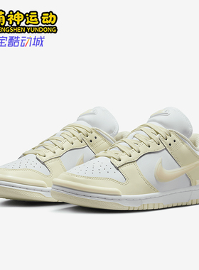 Nike/耐克正品四季款女士运动系带低帮简约经典板鞋DZ2794-104