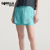 CLIMACOOL女士训练运动跑步透气短裤 Adidas 阿迪达斯正品 KE2281