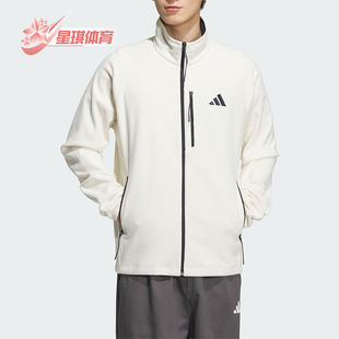 JACKET男女休闲抓绒运动外套KH1804 FLEECE Adidas 阿迪达斯正品