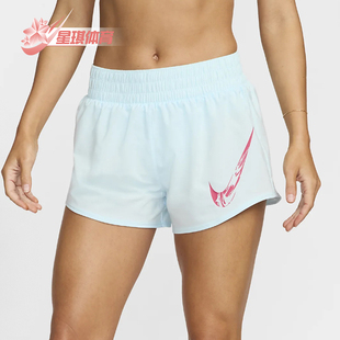 女士休闲经典 夏季 耐克正品 474 训练运动松紧短裤 FV6365 时尚 Nike