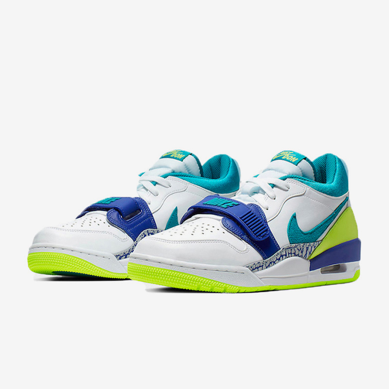 Nike/耐克正品男士皮革魔术贴减震防滑低帮篮球鞋 CD7069-103