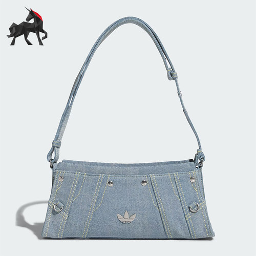 阿迪达斯女士运动轻盈时尚单肩包