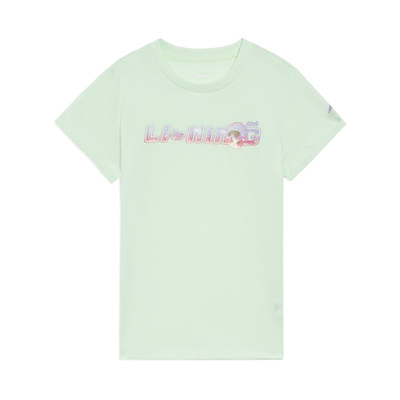 Lining/李宁正品夏季儿童运动生活系列舒适耐洗短袖T恤YHSS106