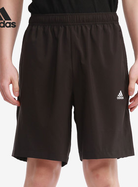 Adidas/阿迪达斯正品2021夏季新款男子透气跑步运动裤短裤 GP0942