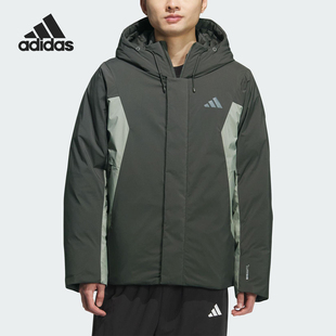 JKT男士 Adidas DOWN 宽松保暖羽绒服KC2508 阿迪达斯正品