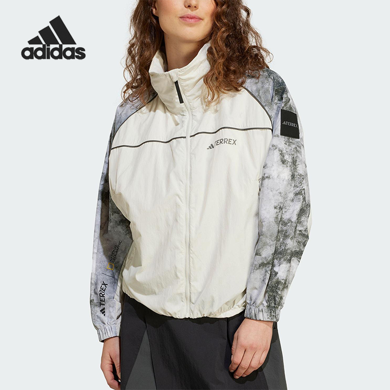阿迪达斯女士运动外套JD5836