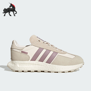 JQ0008 三叶草女士运动低帮系带休闲鞋 Adidas 阿迪达斯正品