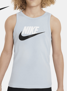 Nike/耐克正品夏季新款大童柔软针织透气无袖背心FV5325-440
