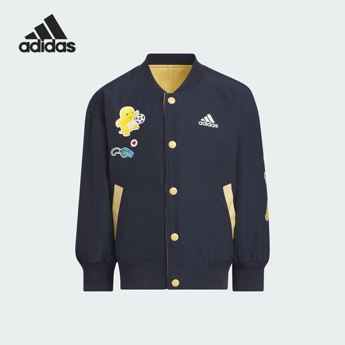 Adidas/阿迪达斯小童双面穿外套