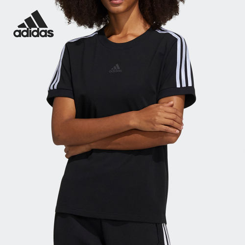 阿迪达斯女子宽松短袖T恤