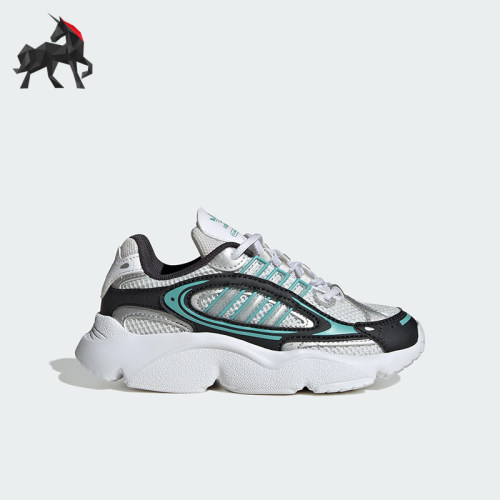 Adidas/阿迪达斯正品2025三叶草小童缓震经典厚底运动鞋JS0717