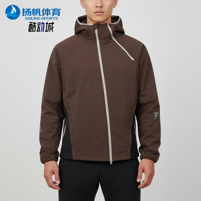 Adidas/阿迪达斯正品秋冬男士连帽时尚拉链经典运动棉衣KH0414