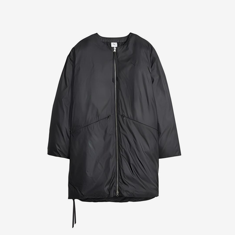 Puma/彪马正品Primaloft女士经典中长款宽松保暖棉服620828-01