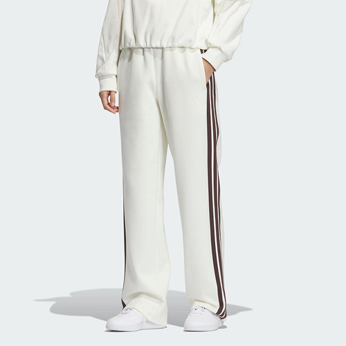 Adidas/阿迪达斯正品2025秋季款女士日常针织直筒运动长裤KC0086