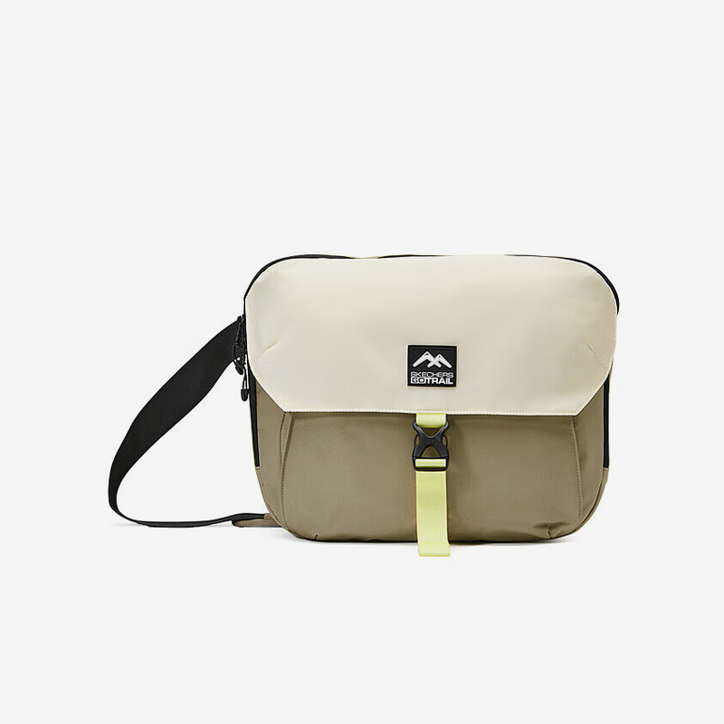 Skechers/斯凯奇正品2024秋季男女同款防泼水户外单肩斜挎包