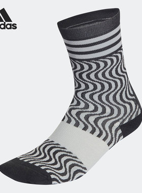 Adidas/阿迪达斯官方正品tella Mc女子新款运动袜一双装HP1814