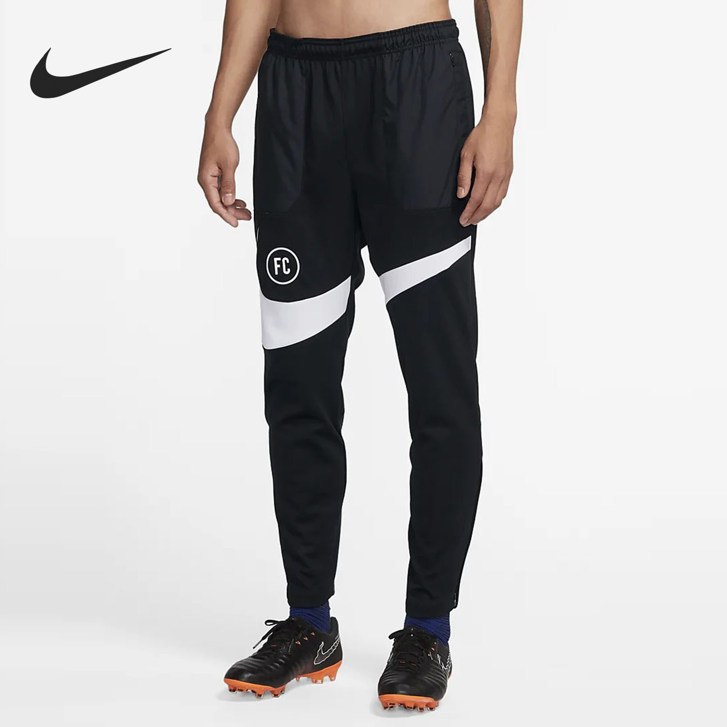 Nike/耐克正品 F.C.男子足球训练运动休闲小脚长裤 AT6104