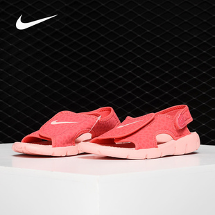 Nike/耐克正品秋季新款轻便沙滩鞋透气凉鞋儿童拖鞋386520