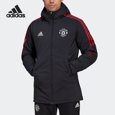 阿迪达斯男子足球运动棉服