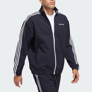 Adidas 三叶草男女同款 休闲透气时尚 外套IY1631 阿迪达斯正品