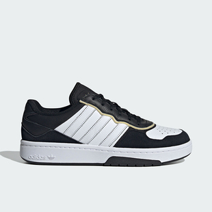 日常透气耐磨板鞋 Adidas 经典 三叶草男女款 JI2555 阿迪达斯正品