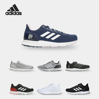 阿迪达斯男女低帮运动跑步鞋