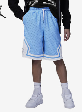 Nike/耐克正品JORDAN大童网眼布运动透气运动短裤DR8097-412