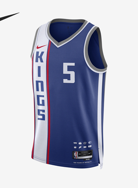 Nike/耐克正品休闲透气夏季新款男士V领轻盈运动球衣DX8518-402