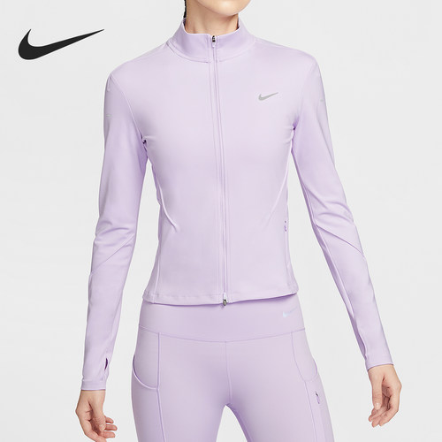 Nike/耐克官方正品2025女士立领跑步训练耐穿印花外套IB1999-511