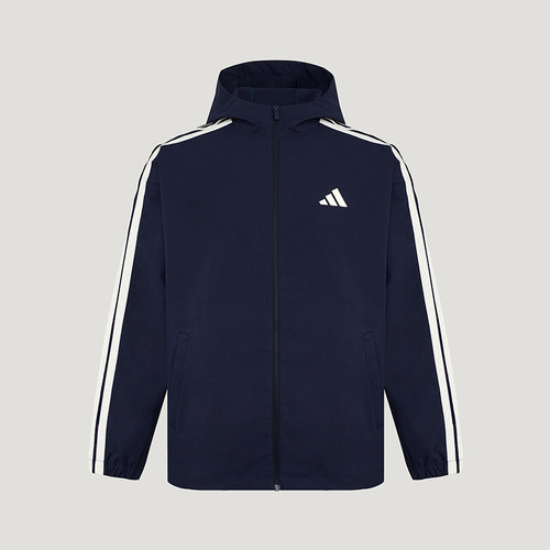 Adidas/阿迪达斯正品春秋男士拉链梭织运动复古夹克外套KV5945