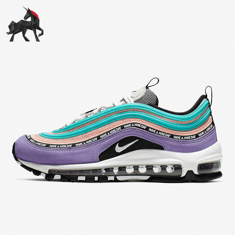 Nike/耐克正品Air Max 97 女子GS大童运动透气跑步鞋 923288-500