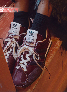 Adidas/阿迪达斯正品三叶草男女同款低帮透气休闲鞋JH9011