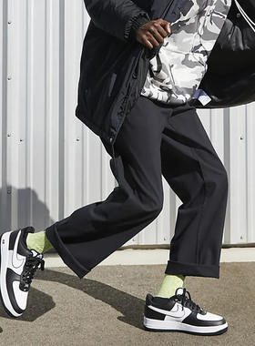 Nike/耐克官方正品AIR FORCE 1男士低帮潮流复古板鞋 DV0788-001