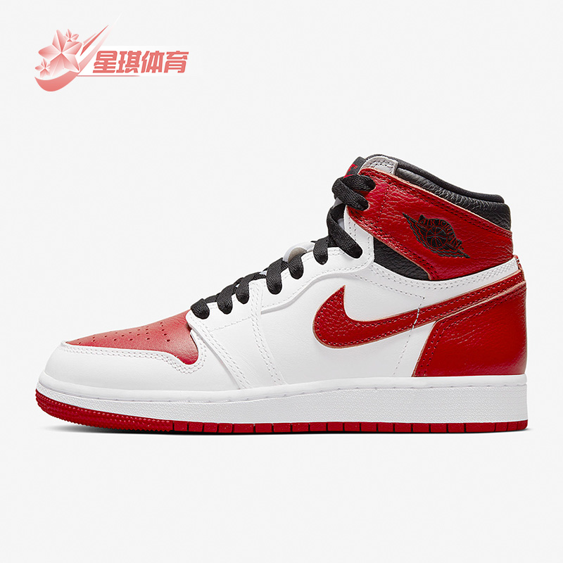 Nike/耐克正品JORDAN新款女子GS大童运动耐磨篮球鞋 575441-161