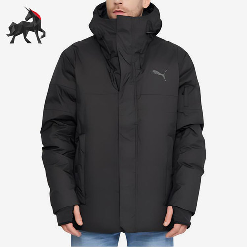 Puma/彪马正品DOWN JACKET男士经典运动轻薄中款羽绒服848286-01
