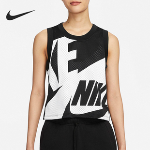 女士训练运动透气圆领无袖 Nike 新款 背心FN2257 耐克官方正品 110