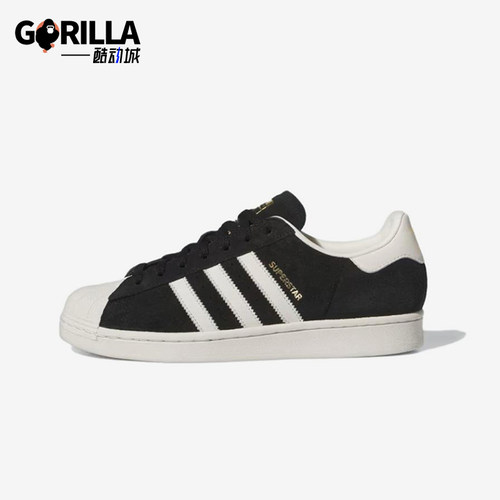 Adidas/阿迪达斯正品三叶草男士舒适薄底低帮休闲板鞋JH9159
