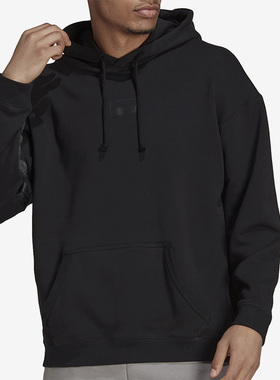 Adidas/阿迪达斯正品三叶草新款男子舒适运动连帽套头卫衣 H11479