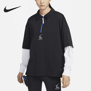 女子运动休闲短袖 010 POLO衫 春季 新款 耐克官方正品 DV8029 Nike