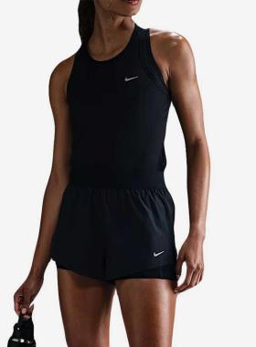 Nike/耐克正品Tempo新款女黑色健身速干经典运动背心HV8911-010