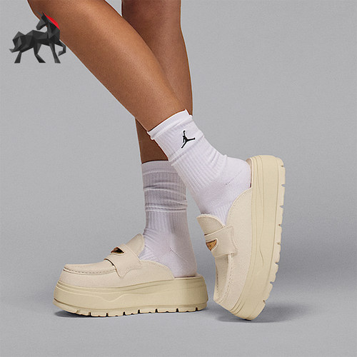Nike/耐克正品JORDAN女士运动厚底耐磨日常休闲拖鞋IM6663-071