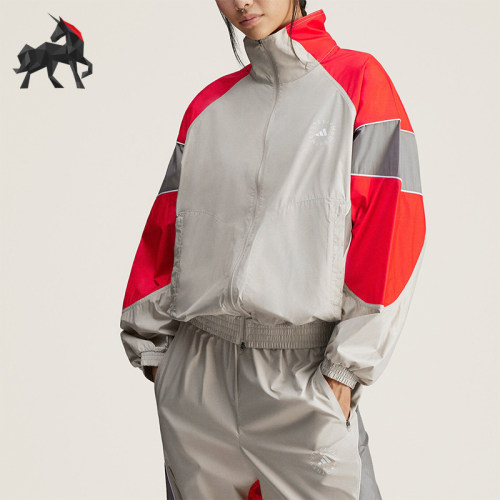 Adidas/阿迪达斯正品TRACK TOP女士立领运动夹克外套JI5133